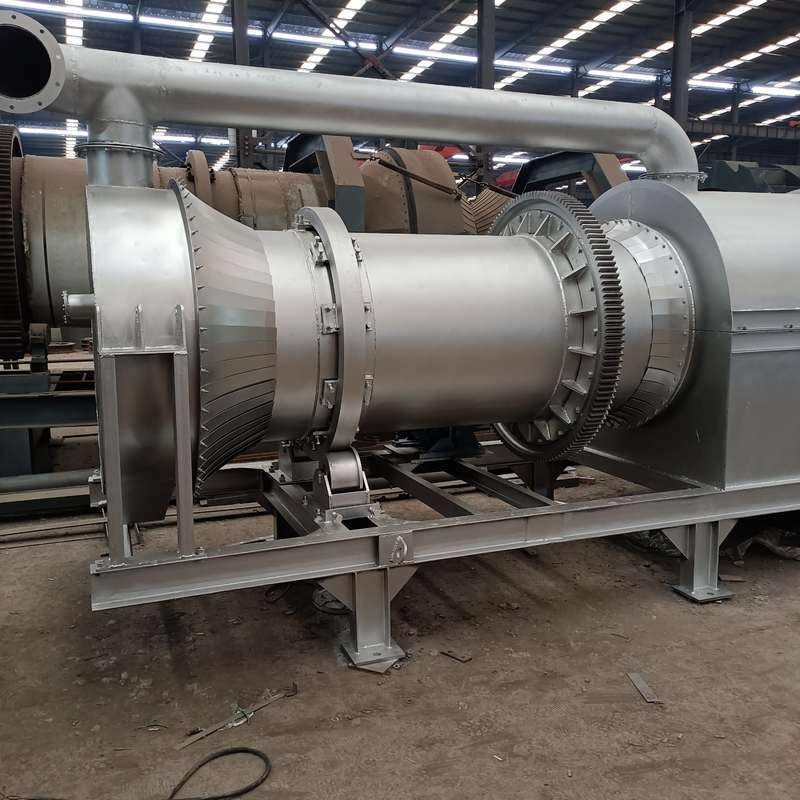 کوره درام چرخشی گرمایش الکتریکی افقی / عمودی با توان 10 - 100 تن در ساعت و AC380 ولت