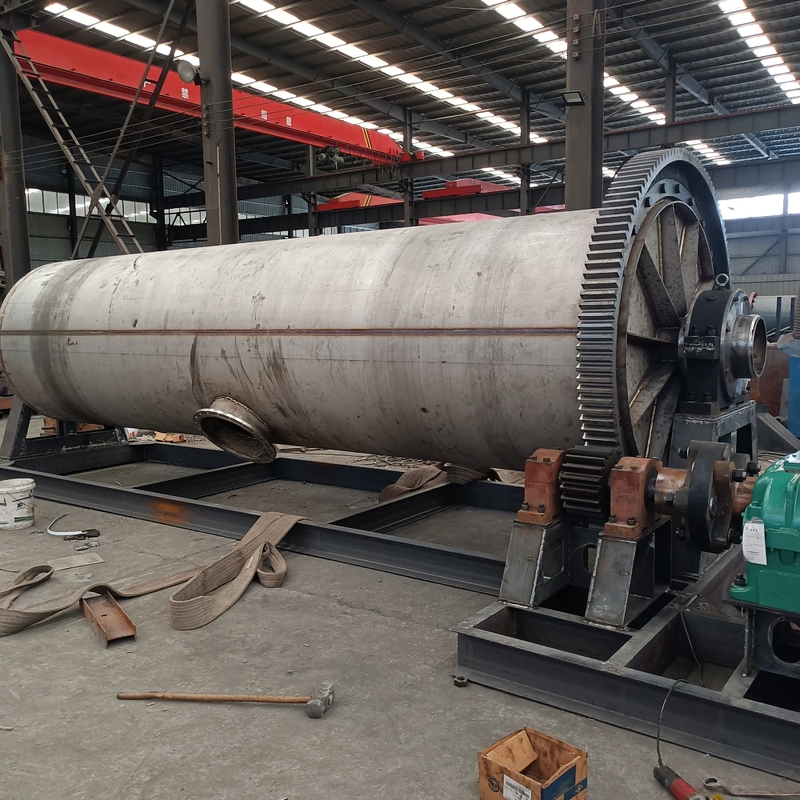 فولاد ضد زنگ 310S دسته آسیاب توپ آسیاب 1-30t / H با قاب فولاد ساختاری