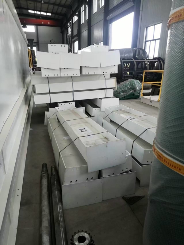 رنگ سفارشی 400t / D کارخانه پردازش زباله تولید استرونتیانیت از معدن سلستیت