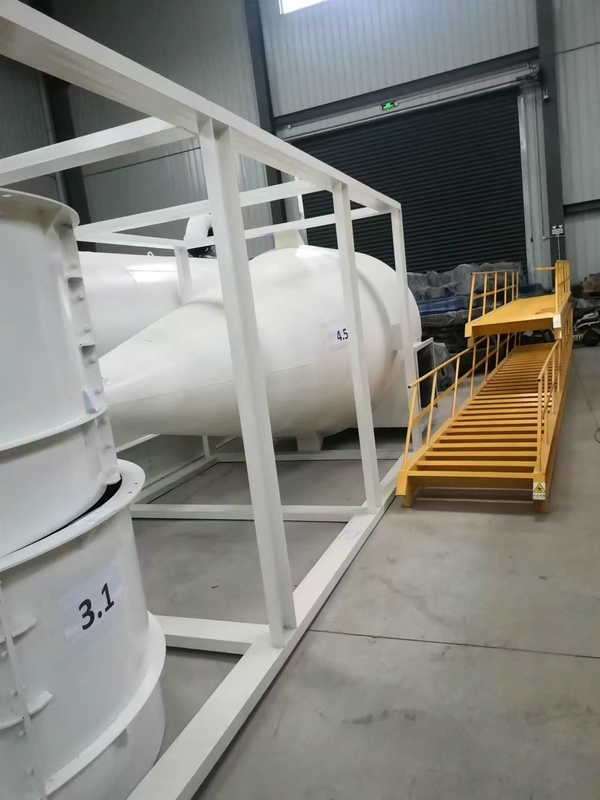 رنگ سفارشی 400t / D کارخانه پردازش زباله تولید استرونتیانیت از معدن سلستیت