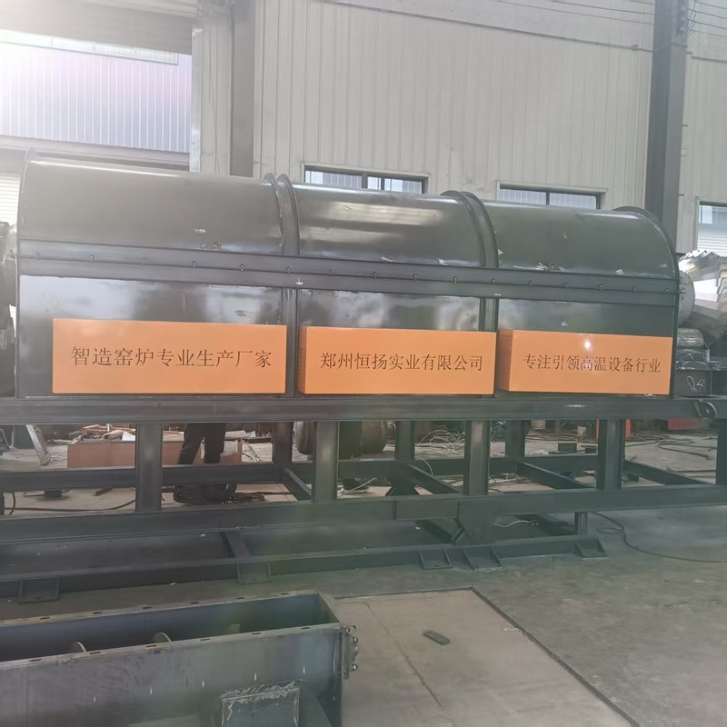 کوره دوار گرمایش الکتریکی غیرمستقیم برای عملیات حرارتی دمای بالا (1050 درجه سانتیگراد) با ظرفیت قابل تنظیم