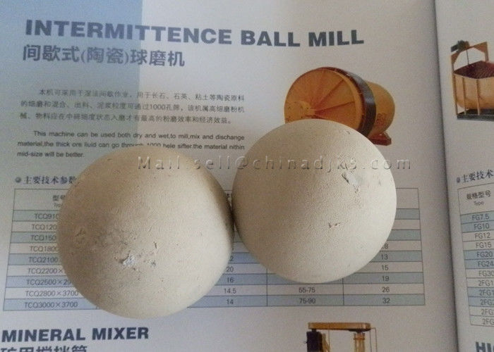 3.9 G / Cm3 99 Ball توپ آلومینا آلفا آلومینا بالا برای آسیاب توپ