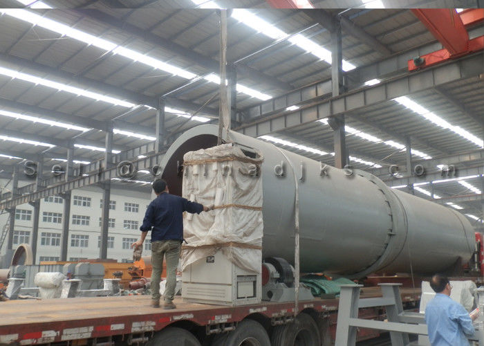 کوره دوار دارای گواهی ISO / CE AC380V دمای بالا 1000 - 1500 ℃ برای مصارف صنعتی